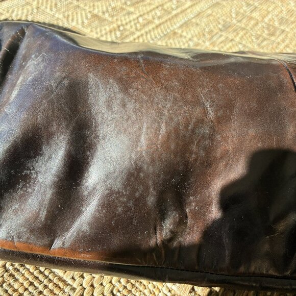 Botticelli 80s Dark Brown Leather Knee-High Boots Size 6.5 - Picture 6 of 16